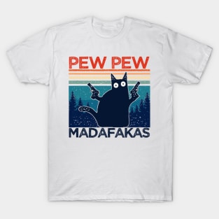 Pew Pew Cat T-Shirt